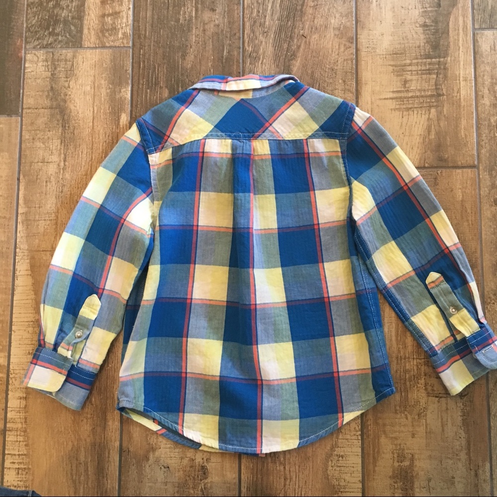 Cat & Jack Spring Button Down Oxford Shirt 4/5 - Picture 2 of 5